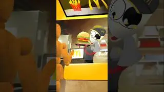 The Amazing Digital Circus Fast Food Transformation #animation
