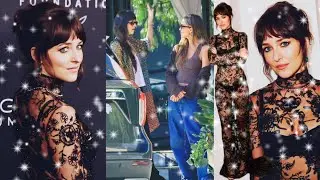 😍NEW! DAKOTA JOHNSON HAD LUNCH WITH JESSICA ALBA AND WOWED EVERYONE WITH HER DRESS AT THE EVENT 🫶