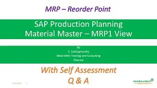 SAP PP | Reorder Point Planning (ROP) in MRP1 View &ndash; S/4HANA Explained | 01-09