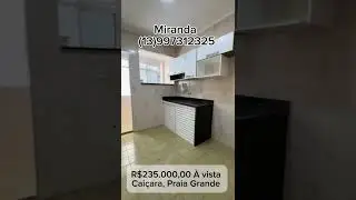 R$235.000  &agrave; vista | Oportunidade | Cai&ccedil;ara, Praia Grande | Apartamento 1 dormit&oacute;rio