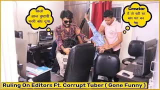 Editors के साथ करी Badmashi  Ft. Corrupt Tuber 😂🔫 | Kalol Pranks