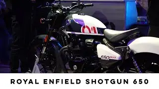 The Royal Enfield Shotgun 650 | UK launch event | The Bike Shed Motorcycle Club