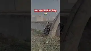 Respect Indian flag 🇮🇳🙏 #shorts #respect #tiranga #fauji #trending #emotional