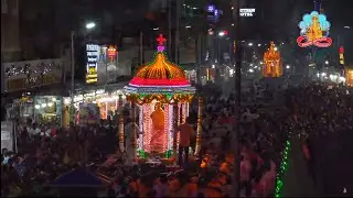 LIVE - 01-09-2025 | Vailankanni Festival 2025 | Day 03 Novena Car Procession & Adoration | Mercy TV