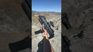 Снимал озеро моего дедушки с помощью MP7