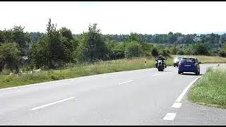 Boss Hoss Rolling Burnout