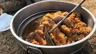 Traditional Wedding | Katwa Ghousht and Makhadi Halwa | Food Lover | YouTube Food Series 