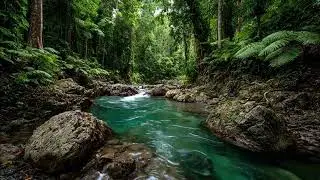 Natural River Flow Sleep Ambience Creating Consistent and Restful Calm