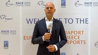 14th Annual ACI EUROPE RACE 2023  |  Alexander Zinell, CEO, Fraport Greece,