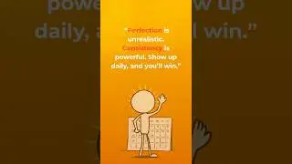 You don&rsquo;t need to be perfect #motivation #consistency #progress #shorts