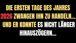 DIE ERSTEN TAGE DES JAHRES 2026 ZWANGEN IHN ZU HANDELN… UND ER KONNTE ES NICHT LÄNGER HINAUSZÖGERN…
