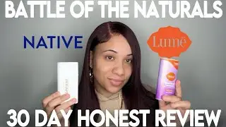 I TESTED NATIVE & LUME DEODORANTS FOR 30 DAYS THE RESULTS WERE SHOCKING | WHICH ONE IS BETTER ‼️