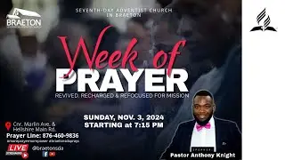 Week Of Prayer || 