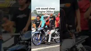 cek sound sleep engine 200cc