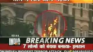 Mumbai Attacks:  Militant speaks live on TV from Nariman house - Part 1