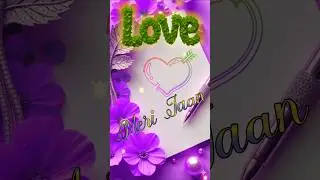 M❣️Beautiful Name Art Status Video|Couple Name Art Drawing 😍||#couple #shorts #nameart #name #foryou