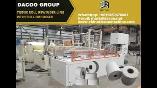 Maxi Jumbo Roll Toilet Paper Roll Hand Towel Roll JRT Machine Production Line