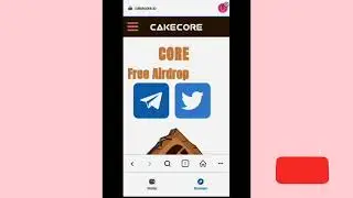 CakeCore Airdrop Withdrawal, How to Connect with Metamask Wallet