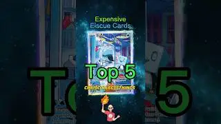Top 5 EXPENSIVE Eiscue Pokemon cards 🧊 #shorts #top5 #eiscue