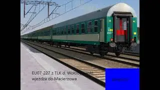 Awaria Pociągu EU07-033 Pośp. Hetman w Macierzowie