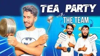 Tea Party and Fun Session with Co-Workers