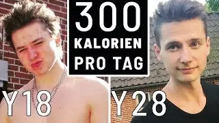 Weniger als 300 Kalorien pro Tag  Meine Transformation