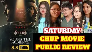 Chup Saturday Morning Public Review | Chup Public Reaction | Chup Public Talk | Sunny Deol, Dulqur