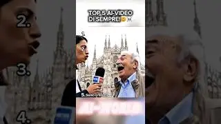 Questi 5 VIDEO AI sono cos&igrave; REALI che fanno PAURA 😱#shorts