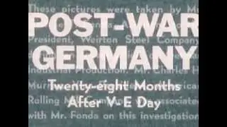 Postwar Germany: 28 Months After V-E Day (Part I) (1947/09)