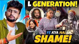 MAHA KUMBH KI VIRAL BATTAMIZ GIRL ROAST... !! Dhongi baba roast