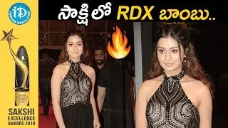 సాక్షి లో RDX బాంబు..Payal Rajput || Top Celebrity From TFI At Sakshi Excellence Awards 2018