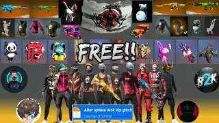 FREE FIRE VIP Glitch Pack|New Rare costume pack|100% working Data Config Vvip costume glitch ||New 🤑
