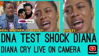 DIANA MARUA CRY LIVE ON CAMERA AFTER DNA RESULTS...KUMBE NI BAHATI MUM .... WOIIIIEE 