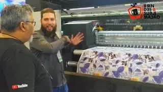 A maior Distribuidora de Equip. de Sublima&ccedil;&atilde;o e DTF,  Flowtex  Feira Future Print Completo