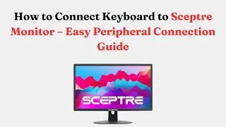 How to Connect Keyboard to Sceptre Monitor &ndash; Easy Peripheral Connection Guide