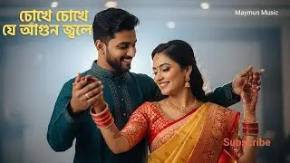 The fire that burns in the eyes | Chokhe Chokhe Je Agun Jole | Bangla Romantic Song