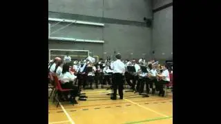 Todd Crellin and Alan Fernie, conducting Brass Band Music School weekend. Isle of man.MOV