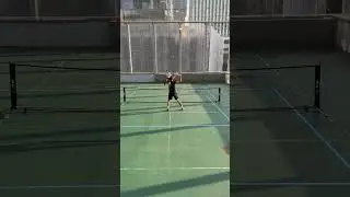 SkyBall looking good here #skyball #pickleballcourt #tennis