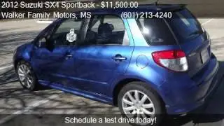 2012 Suzuki SX4 Sportback Base 4dr Hatchback CVT for sale in