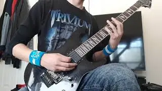 As I Lay Dying - The Darkest Nights. Guitar Cover HD