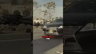 A Driver Starts The Car And In A Sudden Lapse OF Control Accelerates Unexpectedly || #car #dashcam