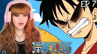 One Piece Episode 7 REACTION! | OP Blind Reaction [First Time Watching One Piece]