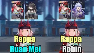 How Much Does Ruan Mei vs Robin Buff Rappa ? || HSR