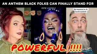 OUTRAGE ‼️ JILL SCOTT performs &ldquo;WOKE&rdquo; version of the American National Anthem and people are UPSET