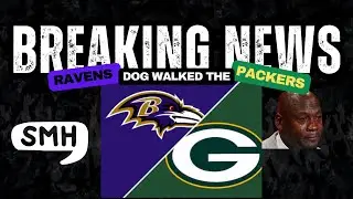 Packers Fell Apart In Loss to Baltimore Ravens what a disappointment!!!!