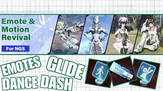 [PSO2:NGS] Emote & Motion Revival Scratch Banner