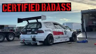RACING WITH THE PROS: NASA HPDE Track Day at Chuckwalla | Honda Time Trial Builds