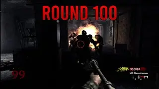 COD WAW NACHT DER UNTOTEN ROUND 100