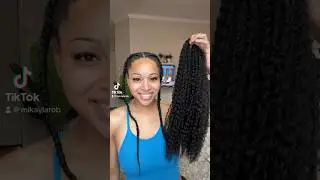 EASY CURLY CROCHET HAIRSTYLE! PERFECT VACATION HAIR!