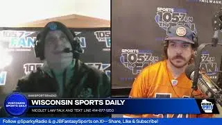 12-5-25 Wisconsin Sports Daily w/ @SparkyRadio- Ryan Wood & Packers-Bears Preview!